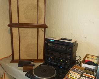 Wharfedale W70 speakers and Technics stereo
