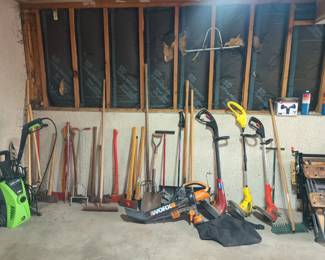 More yard tools