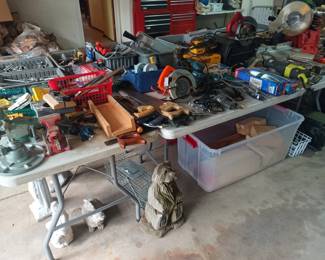 Power tools, corded and cordless