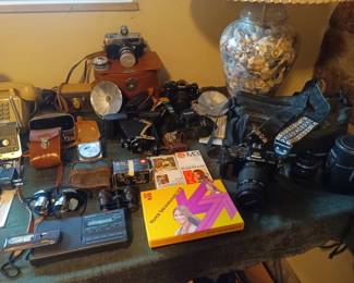 Vintage cameras! Canon A1, Nikon 4004s and others
