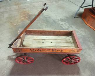 Rob is going to be angry we are selling his wagon.
