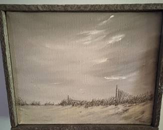 Seascape Painting by R. Parker