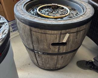 Barrel Fire Pit (Used)