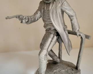 Jim Ponter Gunfighter Sculpture 