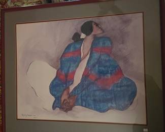 RC Gorman Woman in Blue