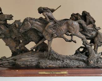 Jim Ponter Encounter at Teton Hill Sculpture 