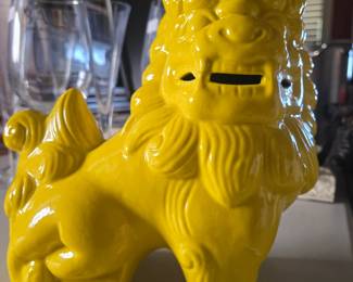 Fu Dog Yellow