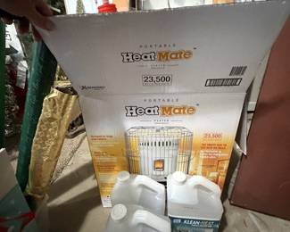 New Heat Mate Heater with fuel - Not the season, but you might need it later!