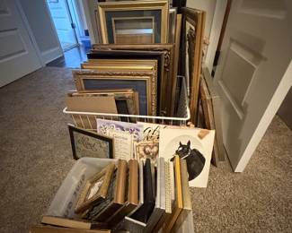 Frames and small art