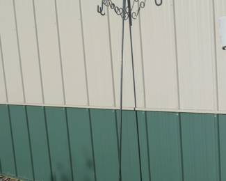 Lot 96. 88" shepherds hook with double hangers
