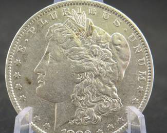 Lot 24. 1882 O Morgan silver dollar