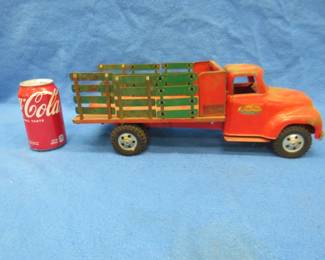 Lot 19. Vintage Tonka metal stake truck