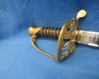 Lot 422. Reproduction US military cavalry saber and sheath