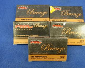 Lot 61. 100 PMC 223 Rem rounds