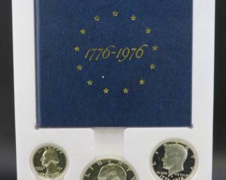 Lot 485. 1976 Bicentennial Silver Proof Set