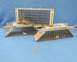 Lot 238. Three live traps