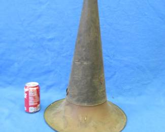 Lot 312. Antique acoustic horn for a Victrola