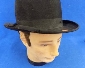 Lot 303. Vintage derby estimated size 6 3/4" - 7 1/4"