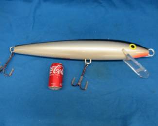 Lot 20. 34-inch Rapala store display lure