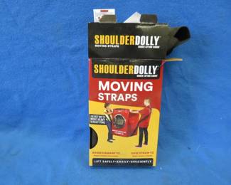 Lot 324. Lifting/moving straps. Rated for up to 800 lbs.