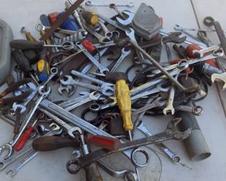 Lot 302. Wrenches and more