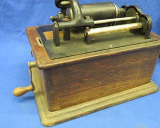 Lot 47. Edison Cylinder Phonograph for parts or repair