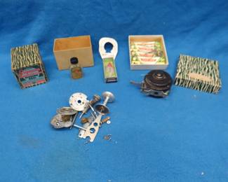 Lot 174. Vintage fishing items