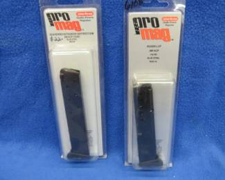 Lot 253. Two Ruger 10-round .380 ACP magazines