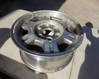 Lot 299. Aluminum wheel