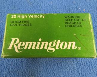 Lot 208. 50 Remington 22 L.R. cartridges
