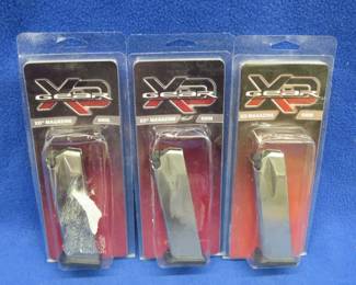 Lot 255. Three XD Gear 16-round 9mm XD5016 magazines