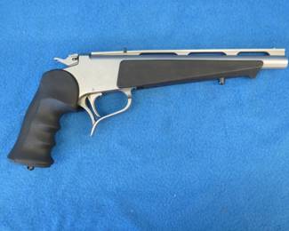 Lot 17. Thompson Center Arms 45 Colt/410 pistol. S/N S38148. Includes a soft case.