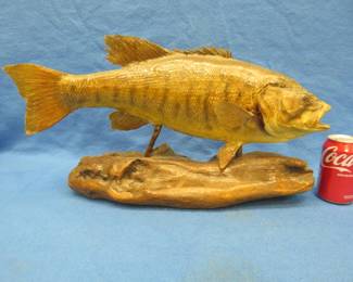 Lot 400. 20" smallmouth bass mount