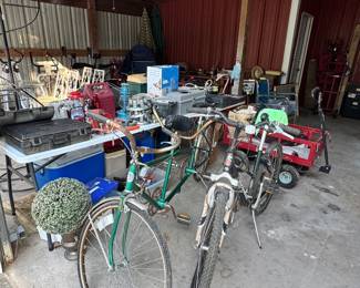 Tandem bike 