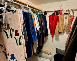 Men’s and women’s clothing 