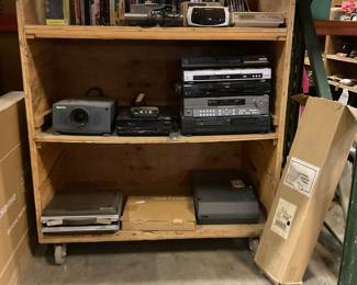 VCR, vintage clocks