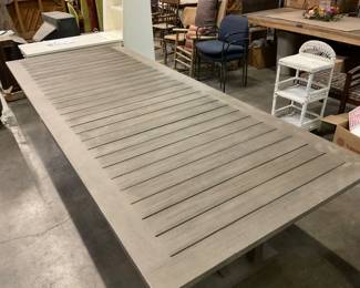 Restoration Hardware Teak Outdoor Table