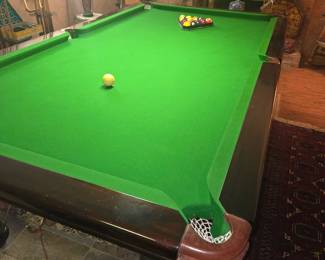 Beautiful pool table from Pakistan 