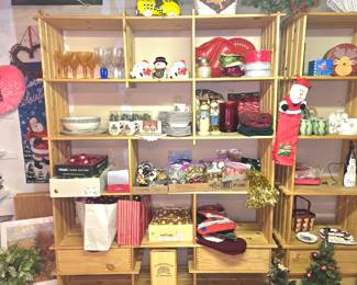 Large cubby shelf