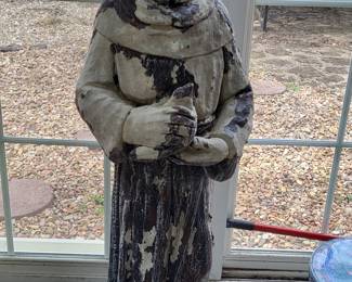 Concrete statue