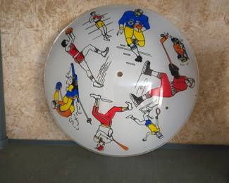 Vintage sports light cover 