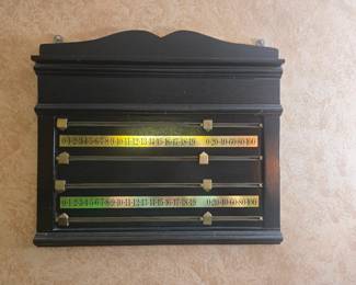 Goes with pool table 