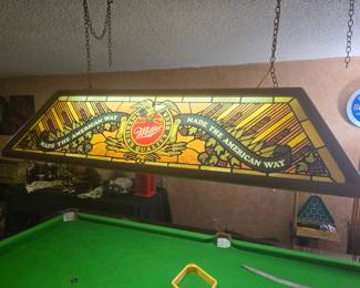 Goes with pool table 