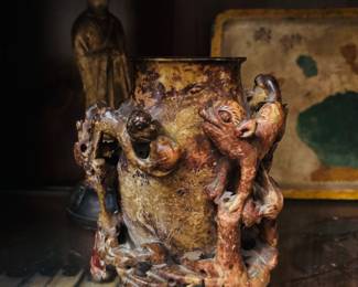 Soapstone Finely Carved 