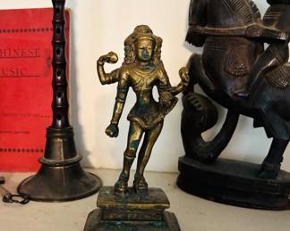Antique Bronze Harihar Hindu Deity 