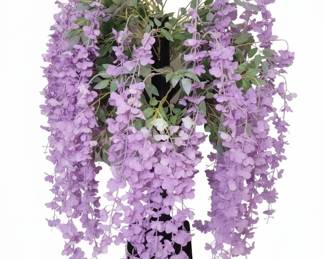 Artificial Wisteria Garland second image