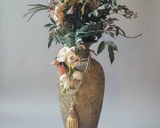 Large Decorative Vase with Tassel second image