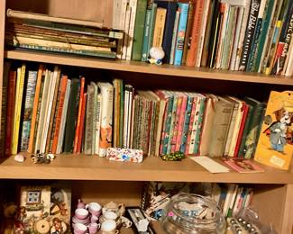 Brought down tons of vintage children’s books and vintage toys