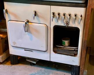 Antique chambers stove