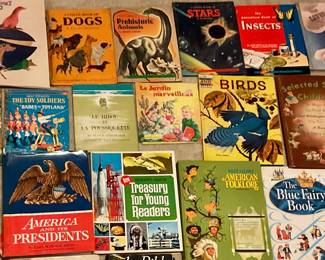 Vintage children’s books, little golden books